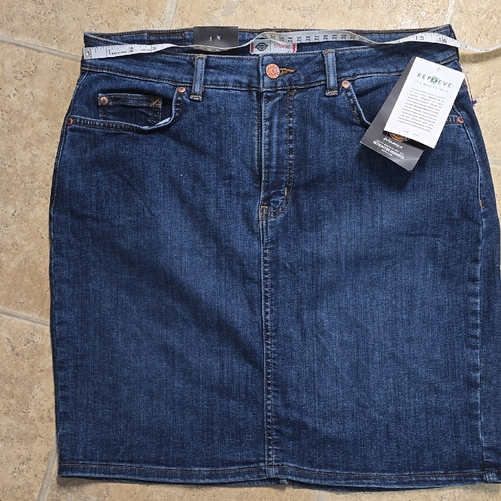 Dickies Denim Skirt